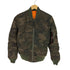 アルファインダストリーズ ALPHA INDUSTRIES MA-1 ウッドランドカモ フライトジャケット メンズ import:M