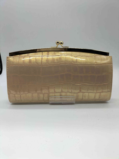 レベッカテイラー REBECCA TAYLOR クロコ型押し がま口 長財布 レディース
