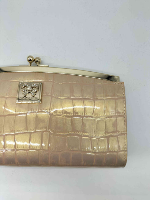 レベッカテイラー REBECCA TAYLOR クロコ型押し がま口 長財布 レディース