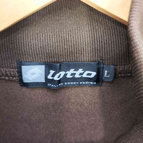 LOTTO ブラウン トラックジャケット メンズ JPN:L