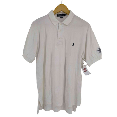 ポロバイラルフローレン Polo by RALPH LAUREN USA製 ポニー刺繍 DORAL RYDER OPEN ポロシャツ メンズ import:M