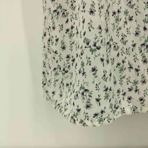 グレイル GRL 花柄シャーリングティアードキャミワンピース レディース FREE