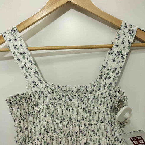 グレイル GRL 花柄シャーリングティアードキャミワンピース レディース FREE
