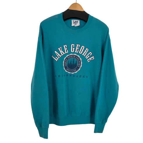 リー Lee USA製 LAKE GEORGE ADIRONDACKS クルーネックスウェット メンズ import:M