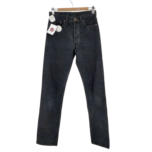 リーバイス Levis USA製 ボタン裏552刻印 501 製品染め ブラックデニム メンズ 29inch