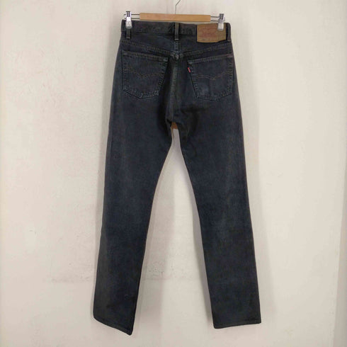 リーバイス Levis USA製 ボタン裏552刻印 501 製品染め ブラックデニム メンズ 29inch