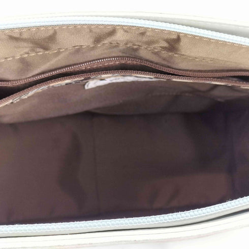 アクアスキュータム AQUASCUTUM スエード切替ハンドバッグ メンズ