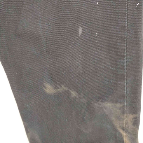 リーバイス Levis UK製 ボタン裏311刻印 517 02 後染め ブラックデニム メンズ 34inch