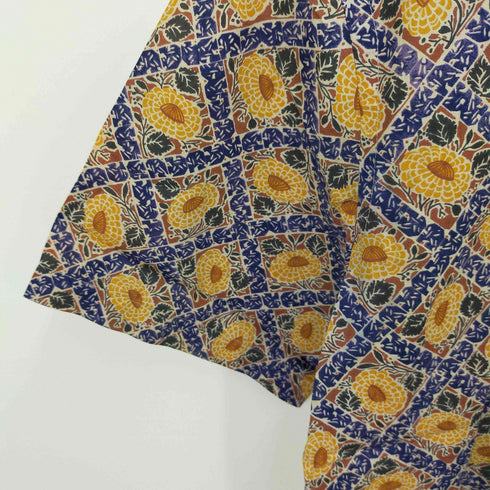 ミッソーニ MISSONI EXAMPLE BY MISSONI フラワーオープンカラーシャツ メンズ 39