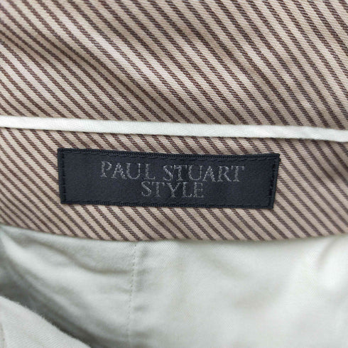 ポールスチュアート Paul Stuart センタープレス スラックスパンツ メンズ 82