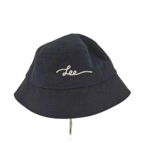 リー Lee LE DOWN BRIM BUCKET TWILL ロゴ刺繍バケットハット レディース 58cm
