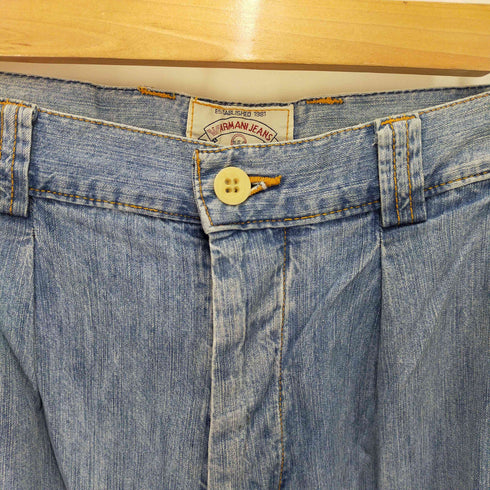 アルマーニジーンズ ARMANI JEANS ボタンフライ デニムパンツ レディース