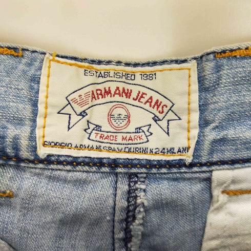 アルマーニジーンズ ARMANI JEANS ボタンフライ デニムパンツ レディース