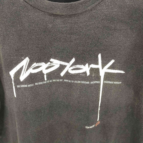 ズーヨーク ZOO YORK ロゴプリント S/S Tシャツ フェード メンズ JPN:M