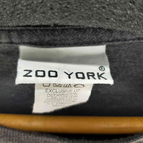 ズーヨーク ZOO YORK ロゴプリント S/S Tシャツ フェード メンズ JPN:M