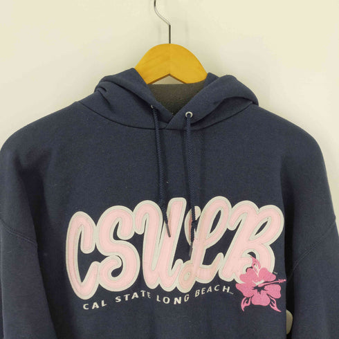 チャンピオン Champion AUTHETIC ATHLETIC APPAREL 裏起毛 刺繍プルオーバーパーカー ビーチ ハワイ メンズ JPN:L