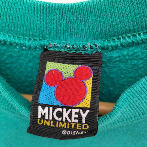 90S キャラクター 刺繍 クルーネック スウェット レディース