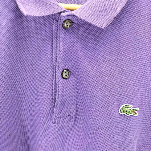 ラコステライブ Lacoste Live ワンポイント 刺繍 ワッペン S/S ポロシャツ レディース JPN:5号
