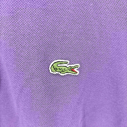 ラコステライブ Lacoste Live ワンポイント 刺繍 ワッペン S/S ポロシャツ レディース JPN:5号