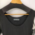 アレキサンダーマックイーン Alexander McQueen MADE IN ITALY バックレースデザインウールレーヨンカットソー レディース import:XS