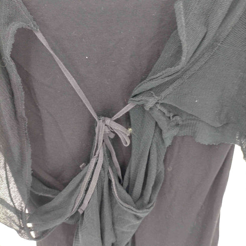 アレキサンダーマックイーン Alexander McQueen MADE IN ITALY バックレースデザインウールレーヨンカットソー レディース import:XS