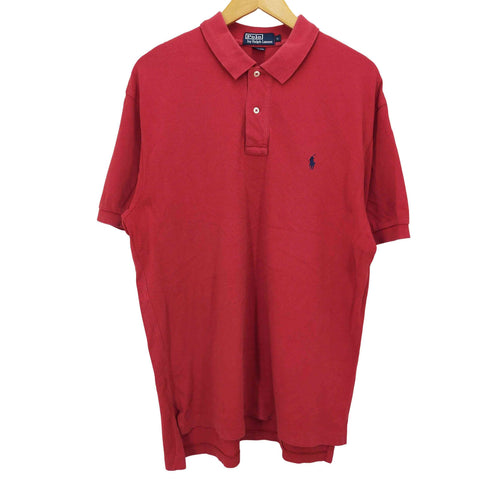 ポロバイラルフローレン Polo by RALPH LAUREN ポニー刺繍 ショートスリーブ ポロシャツ メンズ import:L