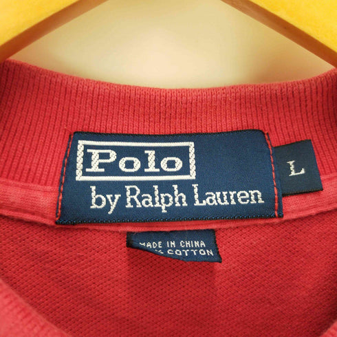 ポロバイラルフローレン Polo by RALPH LAUREN ポニー刺繍 ショートスリーブ ポロシャツ メンズ import:L