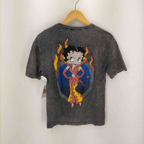 ザラ ZARA 天使と悪魔半袖Tシャツ レディース import:S