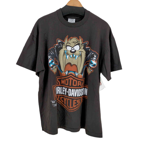 ハーレーダビッドソン HARLEY-DAVIDSON USA製 WILD OATSボディ 両面プリント キャラクター シングルステッチ S/S TEE メンズ import:XL
