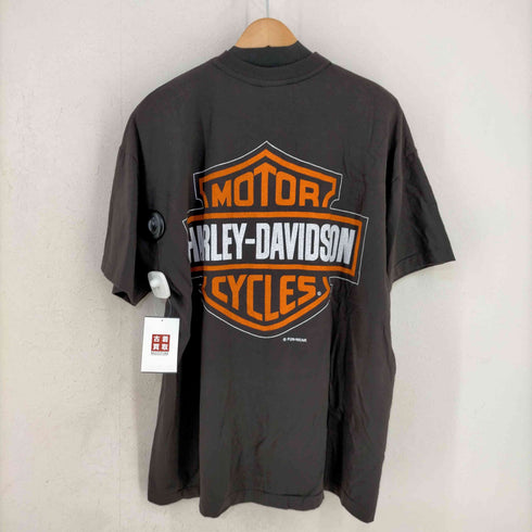 ハーレーダビッドソン HARLEY-DAVIDSON USA製 WILD OATSボディ 両面プリント キャラクター シングルステッチ S/S TEE メンズ import:XL