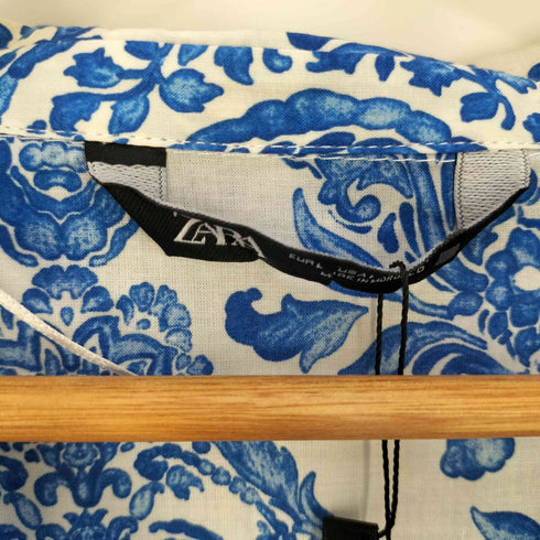 ザラ ZARA ペイズリー柄 シャツブラウス レディース import:L