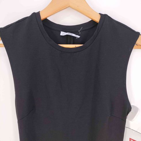 ザラ ZARA コットンノースリーブワンピース レディース import:S
