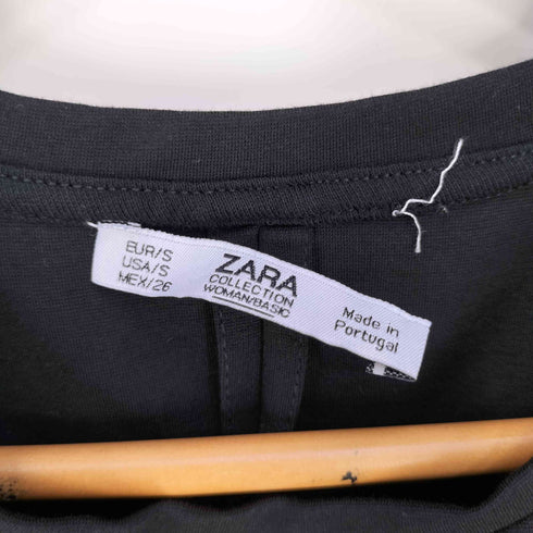 ザラ ZARA コットンノースリーブワンピース レディース import:S