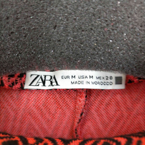 ザラ ZARA JACQUARD MOCK NECK DRESS レディース JPN:M