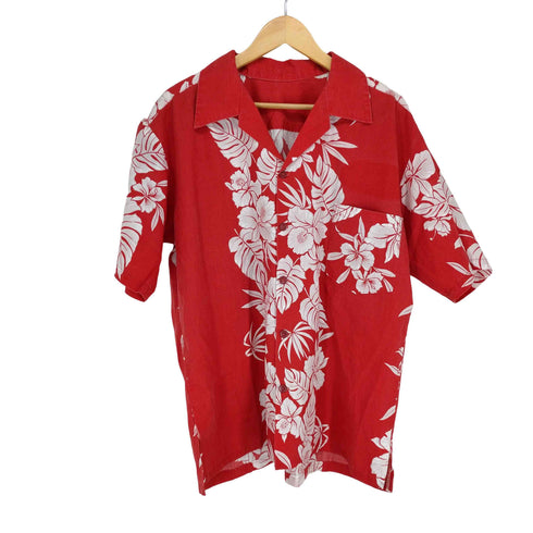 TRANS PACIFIC TEXTILES 開襟アロハシャツ メンズ