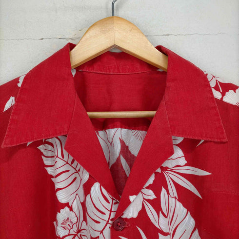 TRANS PACIFIC TEXTILES 開襟アロハシャツ メンズ