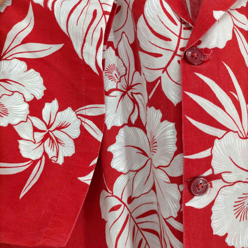 TRANS PACIFIC TEXTILES 開襟アロハシャツ メンズ