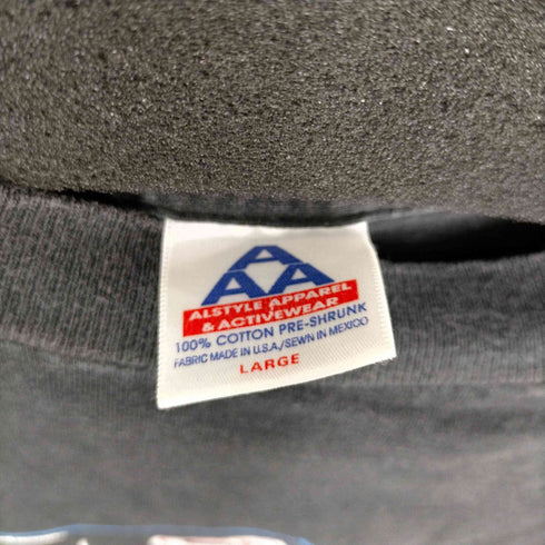 アルスタイル alstyle 92年© USA製 キャラクタープリントクルーネックTシャツ 裾袖シングル メンズ JPN:L