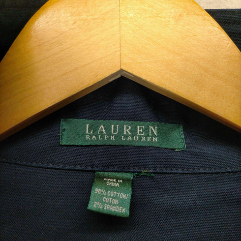 ローレンラルフローレン LAUREN RALPH LAUREN トグルボタン コットンスタンドカラーハーフコート レディース