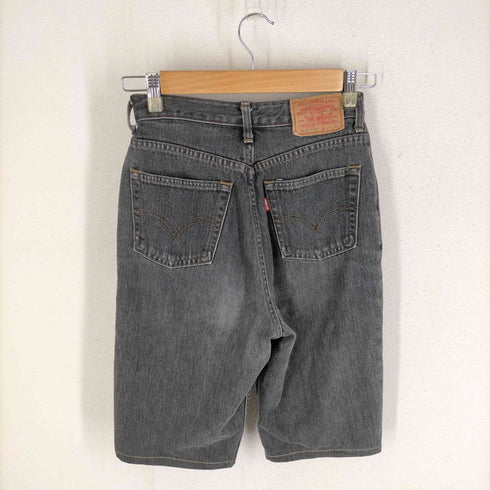 リーバイス Levis ボタン裏 J22 91年製 日本製 w626-5358 先染 ブラックデニムハーフパンツ JORTS ジョーツ メンズ 29/29