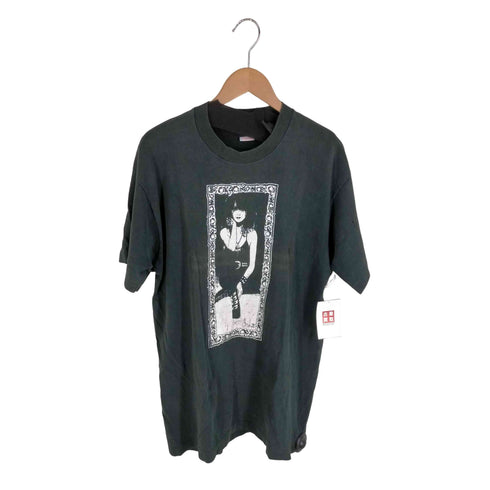 フルーツオブザルーム FRUIT OF THE LOOM 90S 93© USA製 コミックプリント クルーネックTシャツ 裾袖シングル メンズ JPN:L