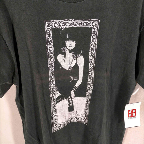 フルーツオブザルーム FRUIT OF THE LOOM 90S 93© USA製 コミックプリント クルーネックTシャツ 裾袖シングル メンズ JPN:L