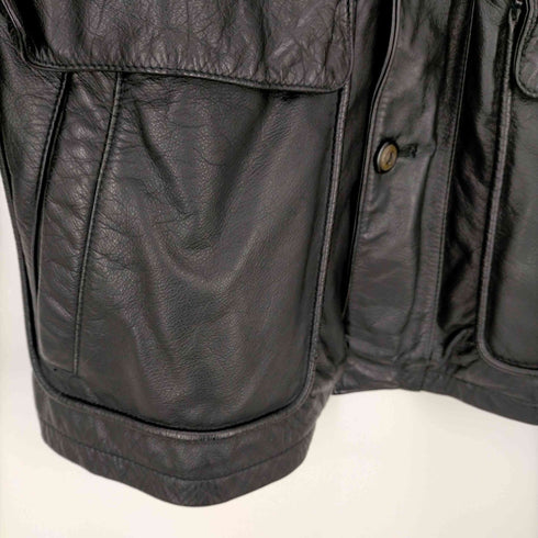 ストラスコナー STRATHCONAR ラムレザーハーフコート メンズ JPN:M