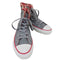 コンバース CONVERSE 裏地チェック ハイカットスニーカー レディース JPN:24.5