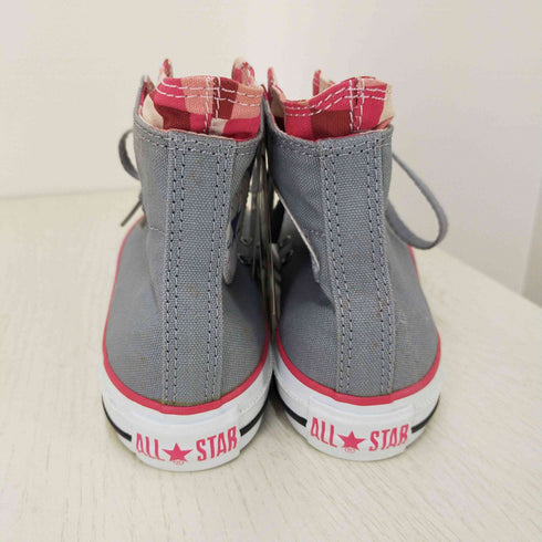 コンバース CONVERSE 裏地チェック ハイカットスニーカー レディース JPN:24.5