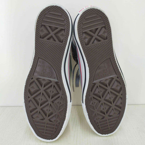 コンバース CONVERSE 裏地チェック ハイカットスニーカー レディース JPN:24.5