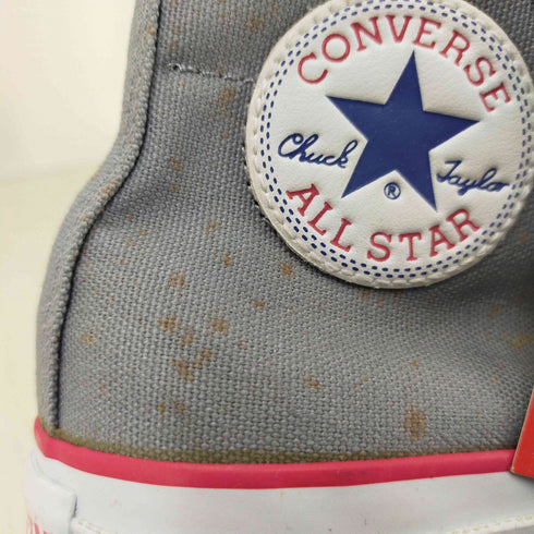 コンバース CONVERSE 裏地チェック ハイカットスニーカー レディース JPN:24.5