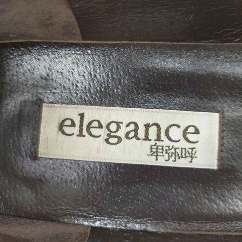 エレガンスヒミコ elegance卑弥呼 フラットストラップパンプス レディース 24