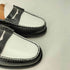 ジーエイチバス G.H.BASS 11010H LARSON / BLACK & WHITE バイカラー コンビ コインローファー メンズ 7 1/2