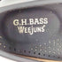 ジーエイチバス G.H.BASS 11010H LARSON / BLACK & WHITE バイカラー コンビ コインローファー メンズ 7 1/2